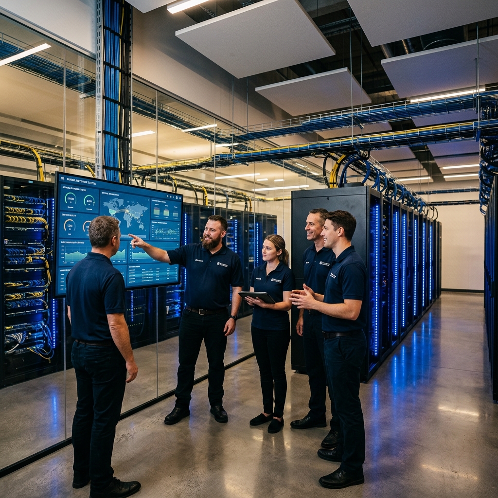 Équipe et infrastructure SolutionMaxi